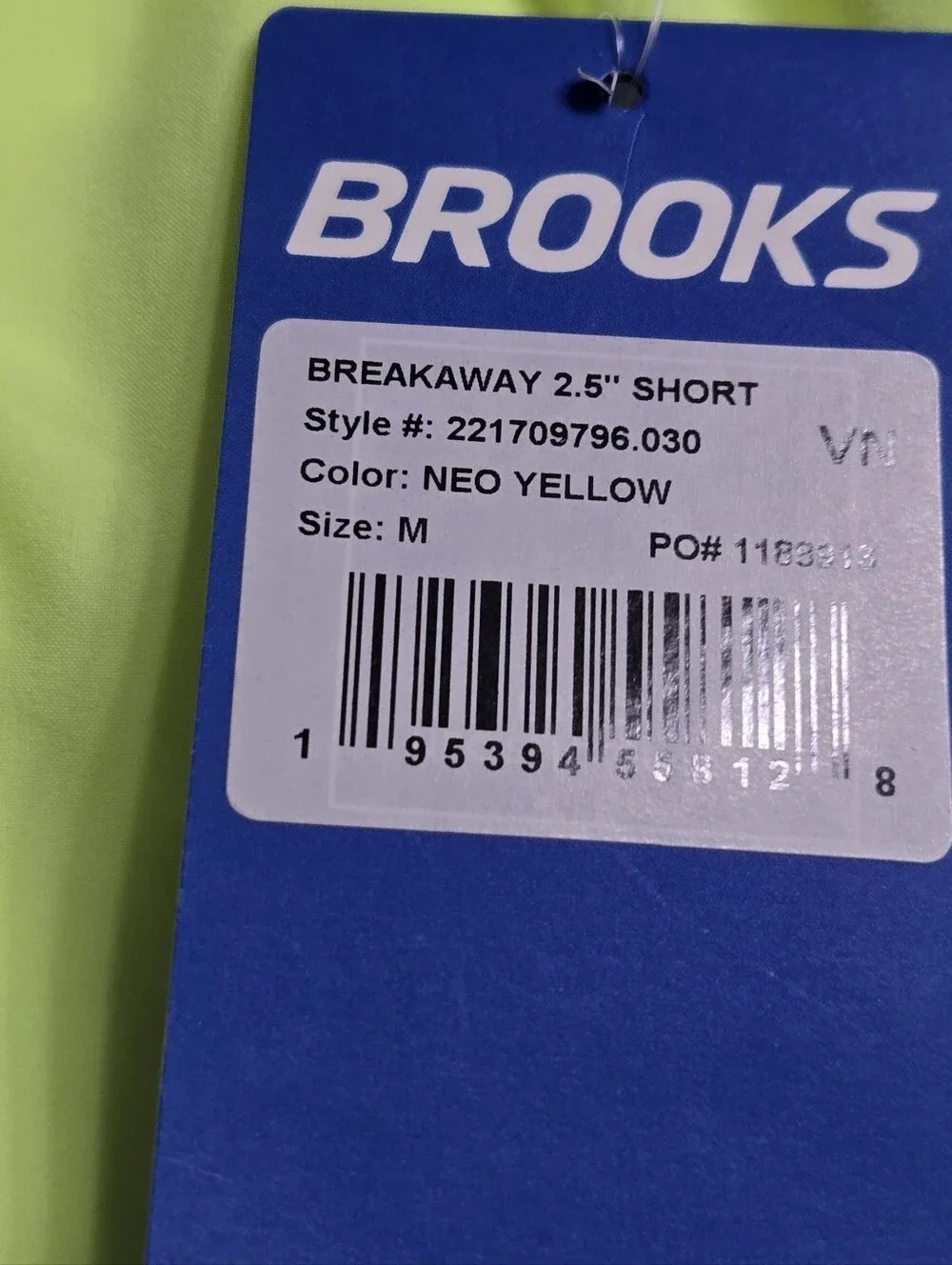 Brooks neo yellow